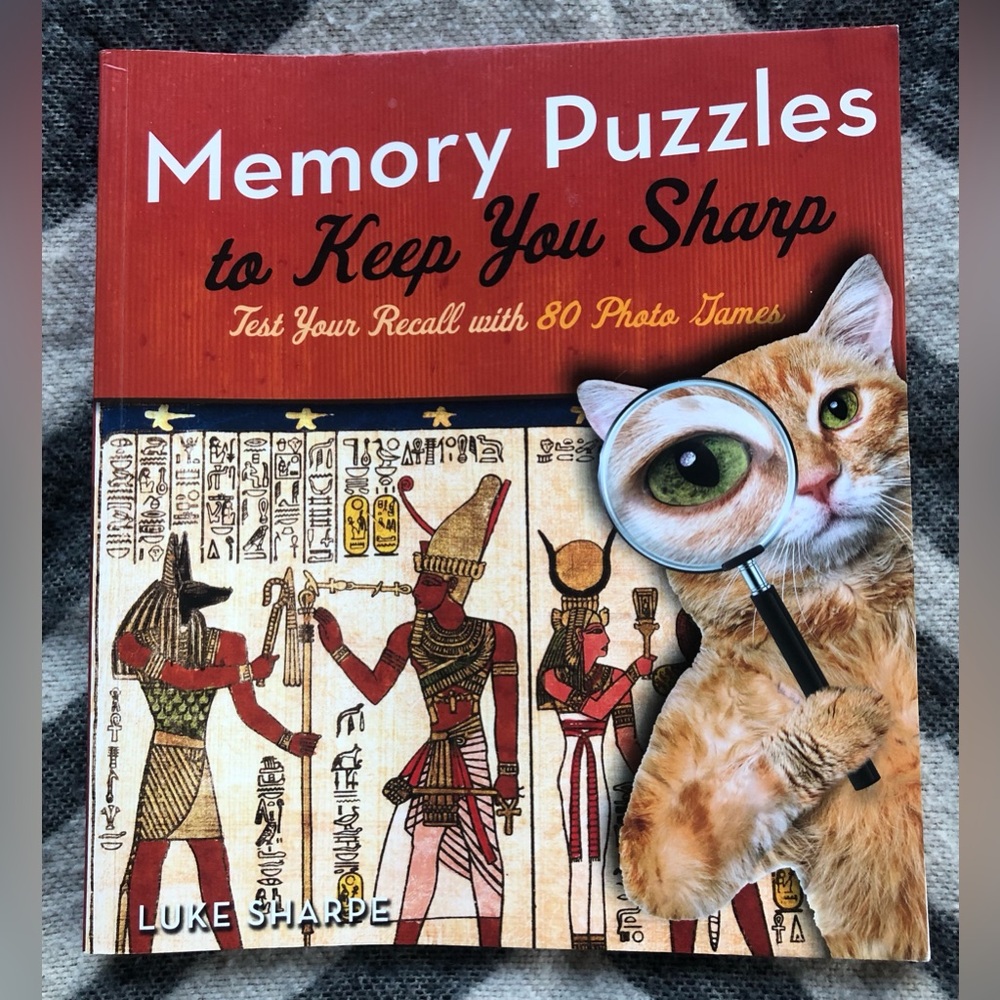 Memory Puzzles to Keep You Sharp Test Your Recall With 80 Photo Games L. Sharpe